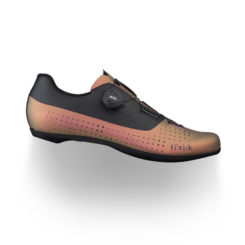 FIZIK | TEMPO OVERCURVE R4 IRIDISCENT WIDE - Copper / Black