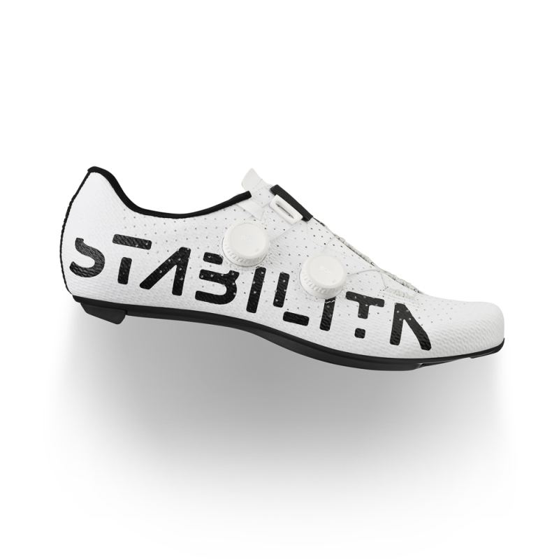 FIZIK | VENTO STABILITA CARBON TEAM EDITION - White / Black