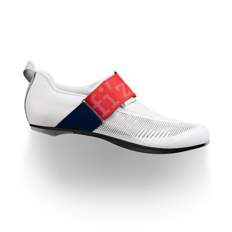 FIZIK | TRANSIRO HYDRA AEROWEAVE CARBON - White / Red-Blue