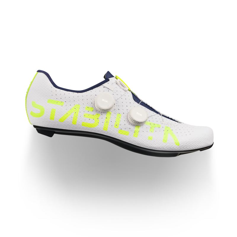 FIZIK | VENTO STABILITA CARBON MOVISTAR TEAM - Yellow Fluo / White